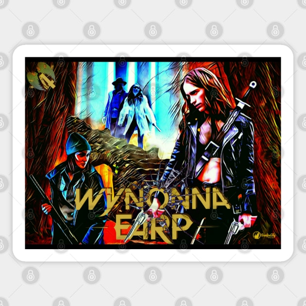 Wynonna Is back! Season 4! Magnet by SurfinAly Design 